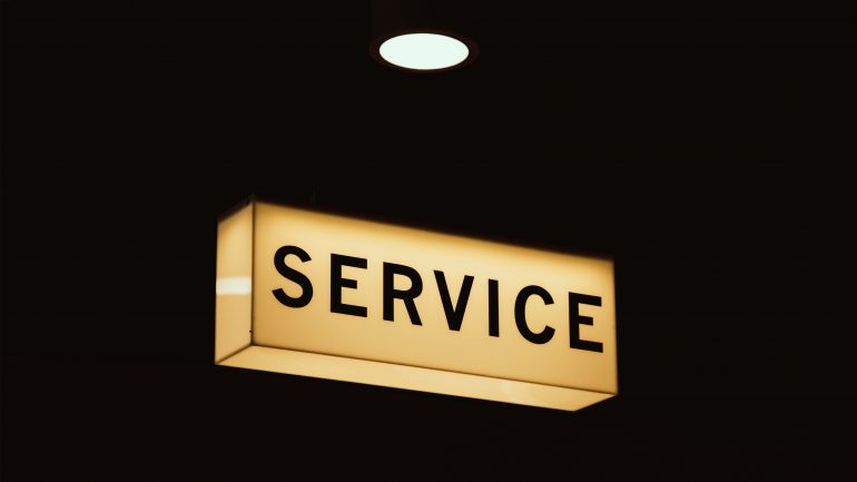 Shining service sign - Interstate Moving Companies Miami cover all the bases.