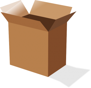 Moving box - in relation with packing assistance.