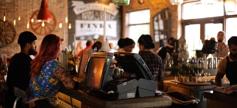 People in cafe in one of the top places for millennials in Florida