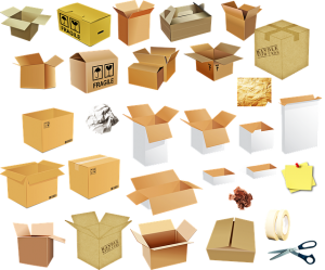 different kinds of boxes