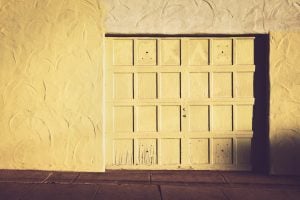 outdoor storage unit door