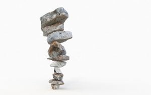 stack of stones, a perfect representation of adding value to your home through structure work