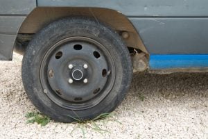 Wheel of a vehicle.