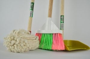 Brooms for cleaning