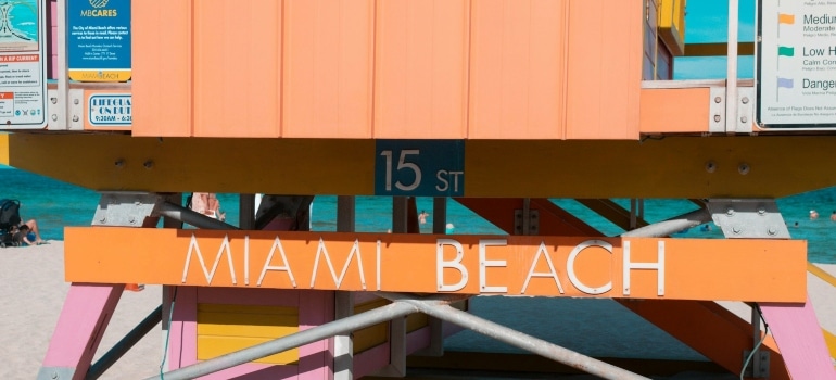 A beach visit is among favorite autumn activities in Miami