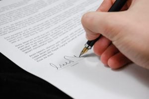 Once you sign the contract, it becomes valid. Thus, take good care what you sign!