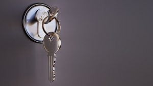 a key - burglar-proof your Miami home