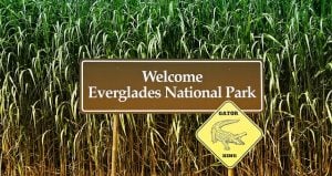 national park sign 