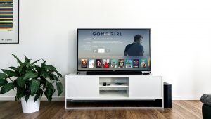 Picture of living room decorated with plants