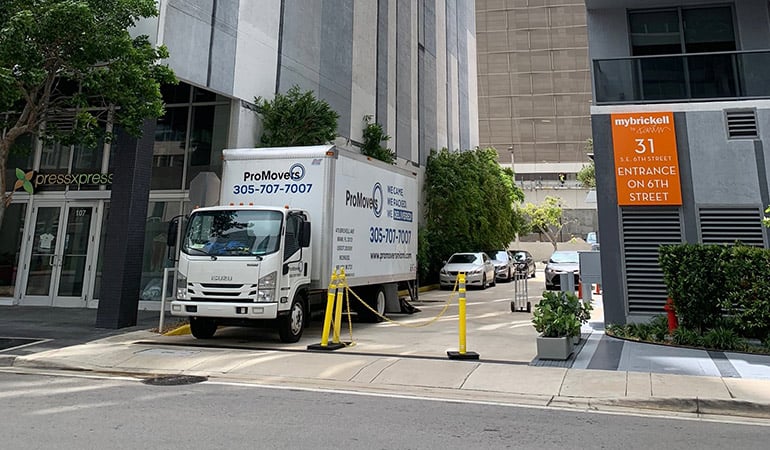 A truck ready to cover all distances.