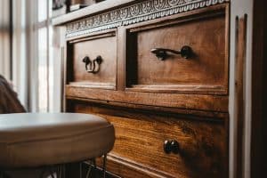 old wooden dresser 
