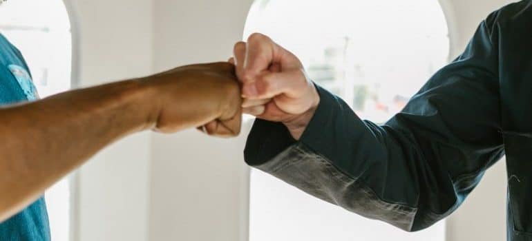 Two fists