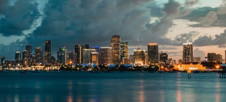 Miami at night 