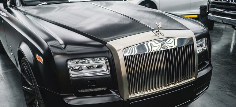 shipping a luxury car like this in the photo to Miami requires a lot of planning