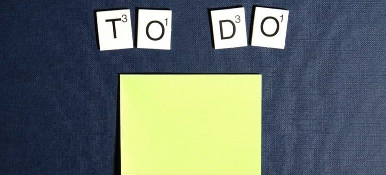 to-do list