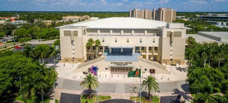 The University of Miami in Coral Gables