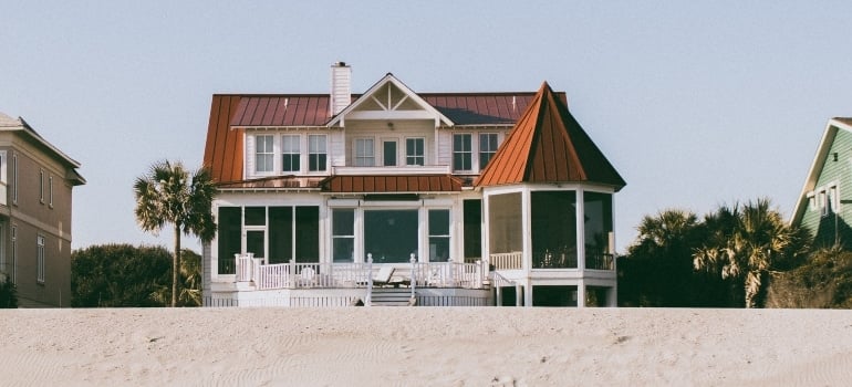 house on a beach