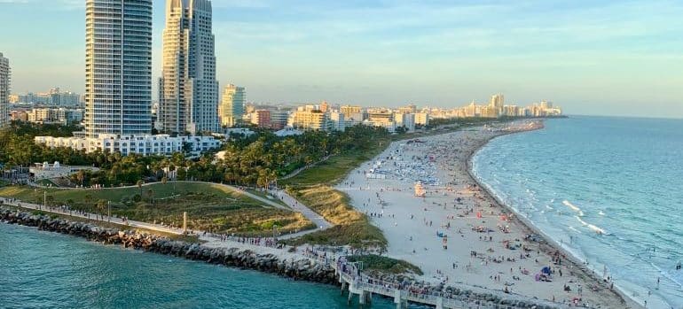 South Florida coastline