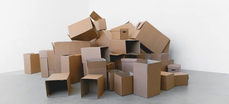 cardboard boxes 