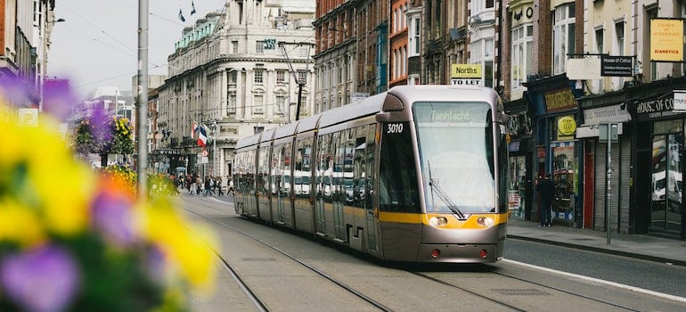 Trolley on the street