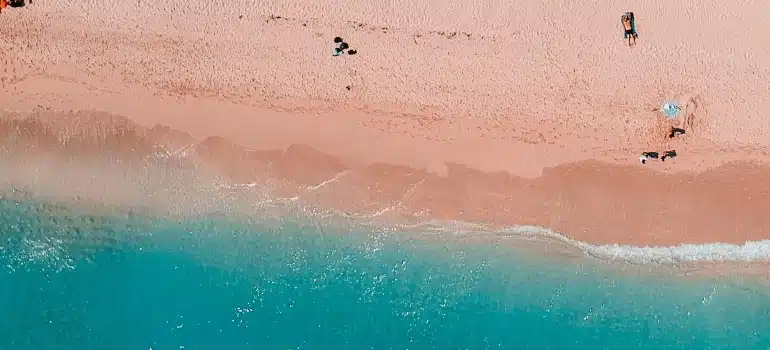 a beach