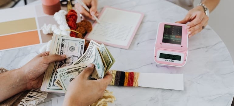 people calculating how to live in Miami on a smaller budget
