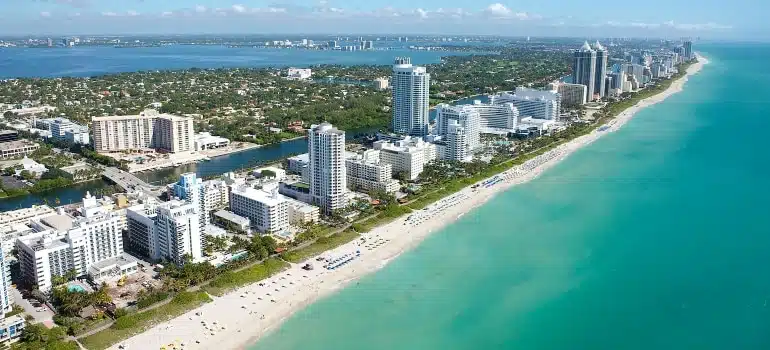 miami in 2022 birdseye view