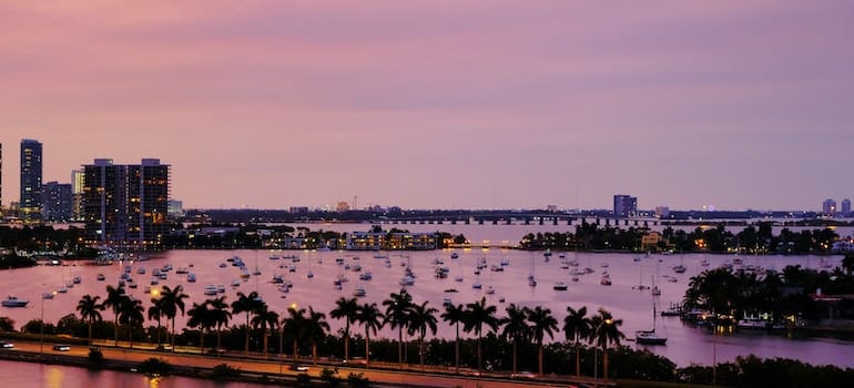 A panorama photo made by a person moving from Pinecrest to Coral Gables