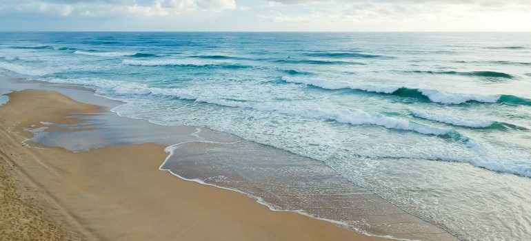 image of a beach