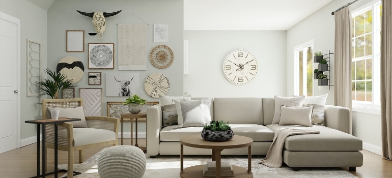 A modern home interior