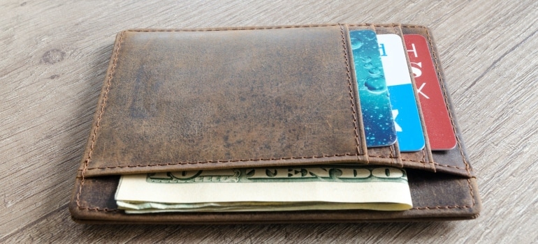 a wallet 