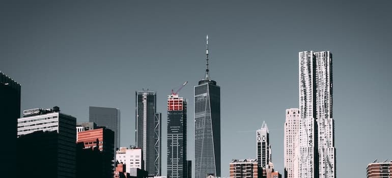 View of New York City Buildings.