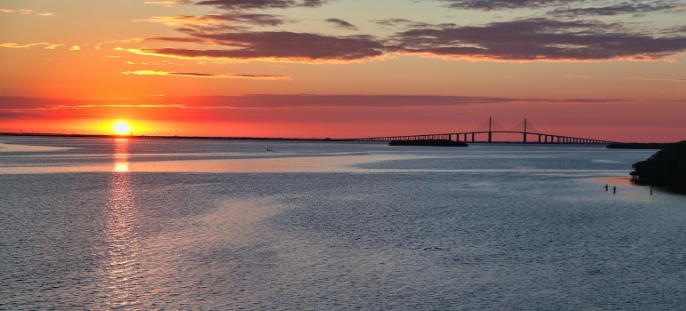 a calm ocean view from one of the best Florida island communities