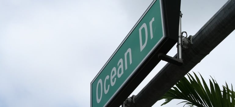 Ocean Drive sign