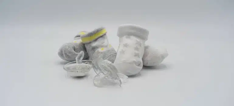 pacifiers and socks