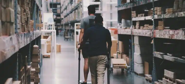 a man in storage 