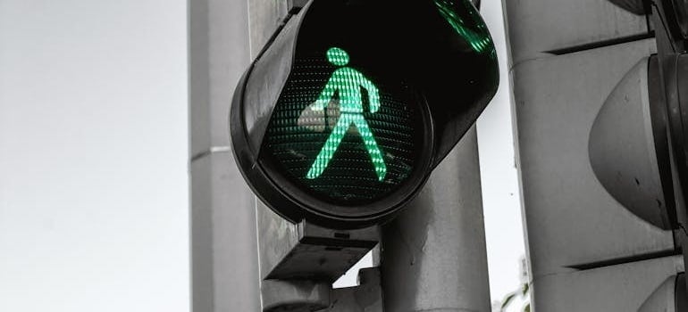 green traffic lights