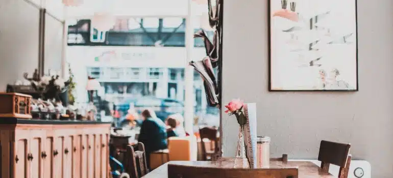 a coffee shop