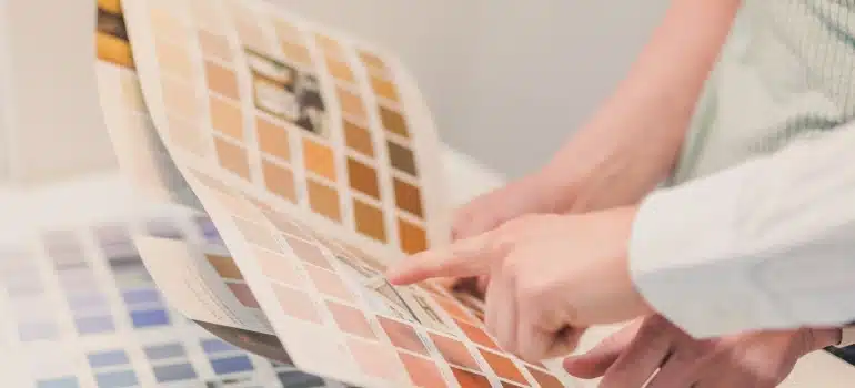 a person about to choose the color scheme for your Fort Lauderdale home interior