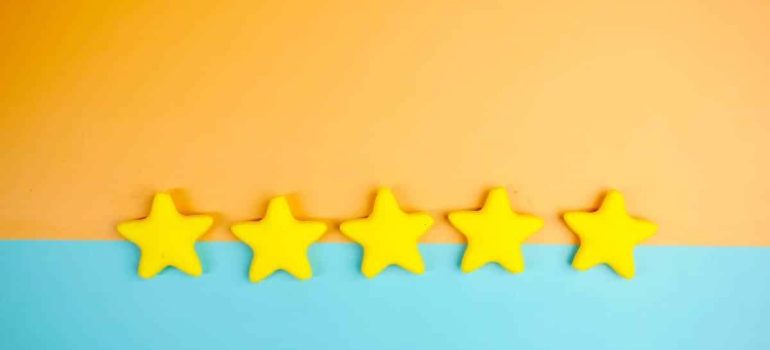 review stars