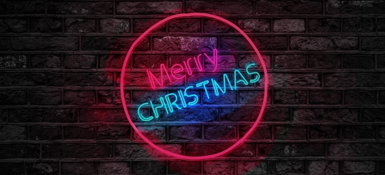 merry Christmas lamp