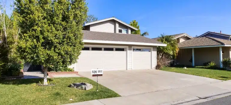 a house on sale