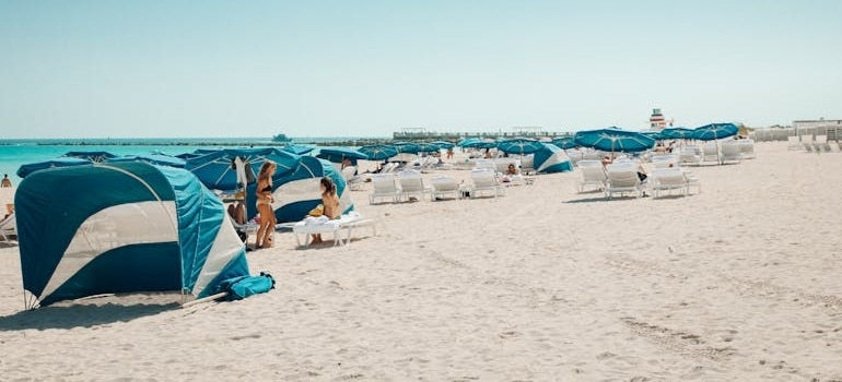 People exploring the best beaches in Miami