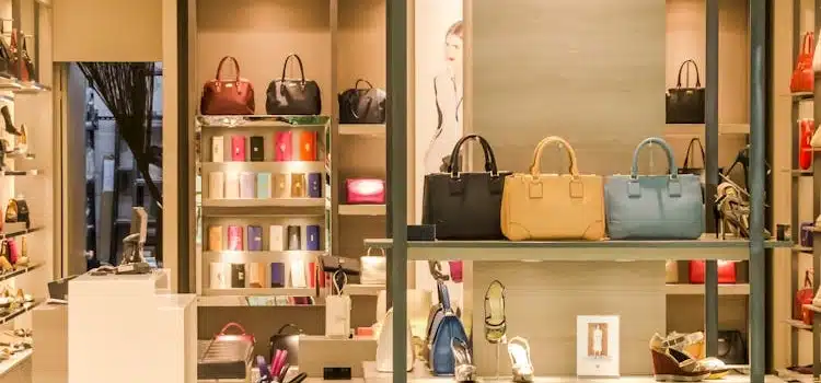a fashion store