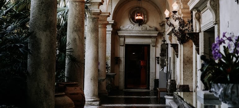Vizcaya is a historic villa with European-style architecture