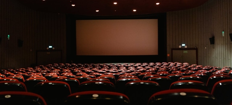 an empty cinema 