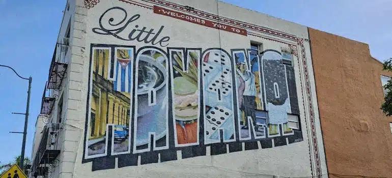 Colorful Little Havana Mural in Miami