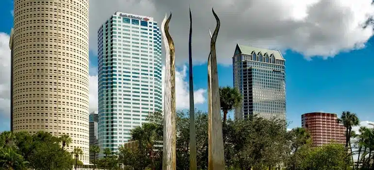 High-rise Buildings in Tampa as one of the best cities for freelancers in Florida