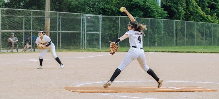 People Playing Baseball in Columbia after moving from Florida to Maryland