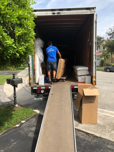 Loading a moving truck is second nature to us - we know it through and through.